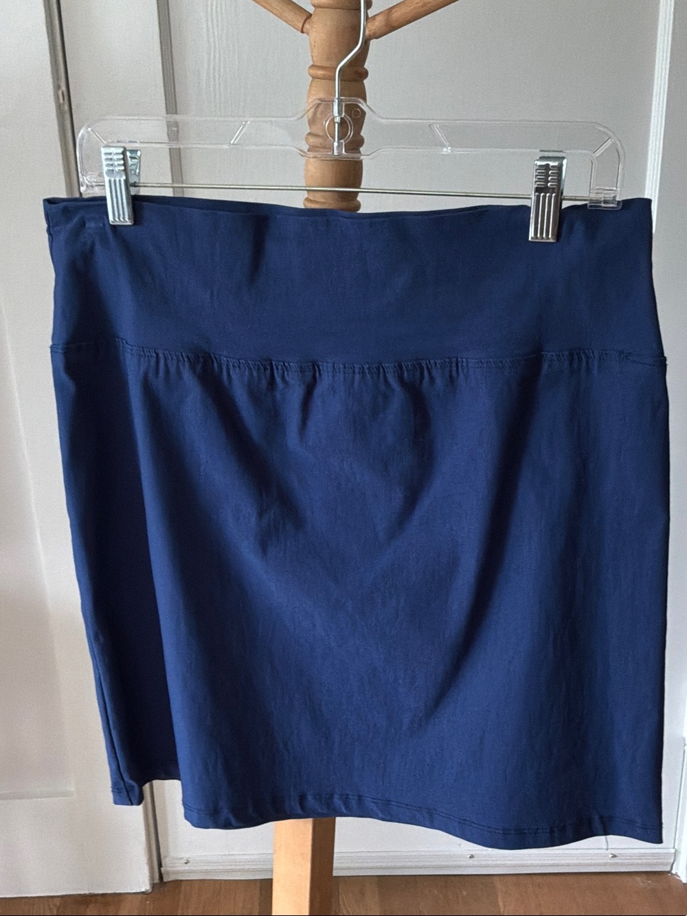 Maurices Blue Stretch Skirt